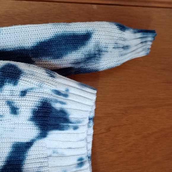 Hippie Rose Cropped Shaker Knit Sweater Tie Dye size XS - Picture 6 of 6